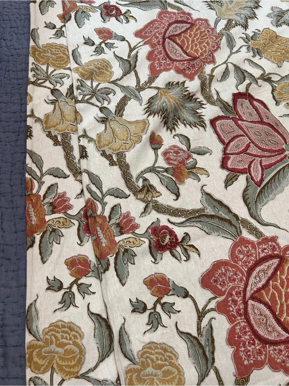 Pottery Barn ~ Cynthia Palampore Blackout 50” x 84” Curtain Panels (set of 2)